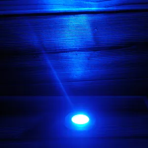 3W LED sepolto IP67 dot light cambia colore luce interrata RGB luce sotterranea