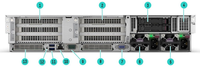 HPNE ProLiant DL345 Gen11 32 Go 8LFF 800W SSD 2U Rack Server Xeon Processeur 1 To SATA Disque dur 64 Go de mémoire stockée