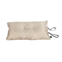 Oreiller gonflable automatique d'extérieur en gros personnalisé, coussin d'air portable en éponge pour le camping