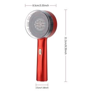 Brosse de massage électrique sans fil portable à lumière rouge pour la croissance des cheveux, peigne de massage du cuir chevelu pour la croissance des cheveux - Product Image 3
