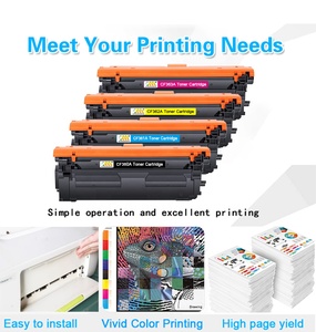 Cartucho de tóner remanufacturado HP 508A de calidad Original para HP LaserJet M553 M552 M577 CF360A - CF363A Juego de cartuchos de tóner - Product Image 4