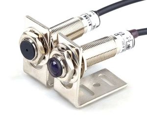 Sensor fotoeléctrico de inducción por haz láser E3F-20C/20L M12 de tres hilos NPN normalmente abierto de 20 metros, sensor infrarrojo - Product Image 4