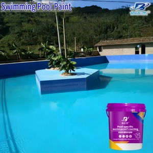 <span class=keywords><strong>Pintura</strong></span> Impermeabilizante Moderna para Exteriores, Resistente al <span class=keywords><strong>Agua</strong></span> por Largo Período, para Estanques de Peces y Piscinas, Revestimiento Azul Especial - Product Image 3