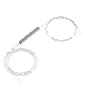 Distribuidor de feixe óptico passivo PLC tipo mini, divisor de fibra óptica de 1x2 1x4 1x8 1x16 SC UPC Mini PLC - Product Image 1