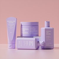 Contenants vides pour crème corporelle 500g, emballages cosmétiques, tube de nettoyant visage 150ml, flacon pompe de luxe pour shampoing 300ml