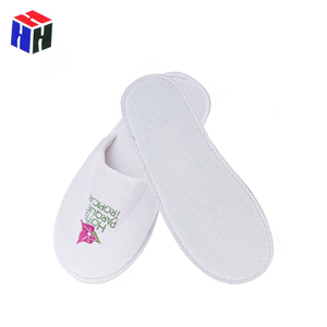 Hôtel approvisionnement vente chaude blanc doux eva jetable <span class=keywords><strong>moins</strong></span> cher coton hôtel/pantoufle d'hôpital - Product Image 2