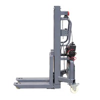 Mini gerbeur 300 kg, chariot élévateur portable, grue de levage, petit élévateur de marchandises, batterie au plomb-acide, pneus en nylon, terrain accidenté