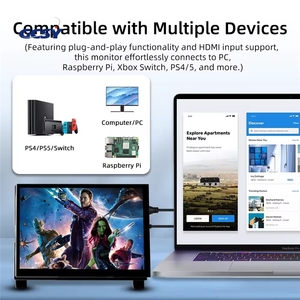 Display LCD IPS da <span class=keywords><strong>7</strong></span> Pollici 1024 * 600 con Schermo Touch Capacitivo per <span class=keywords><strong>Raspberry</strong></span> <span class=keywords><strong>Pi</strong></span> <span class=keywords><strong>3</strong></span>/4/<span class=keywords><strong>5</strong></span> MPI7006 - Product Image 4