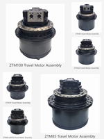 Ensemble Moteur de Translation et Réducteur Fin pour Excavatrice SH200A3 SH350A5 avec Garantie 1 An Fabriqué en Chine