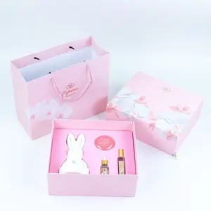 皇冠win caja misteriosa粉色咖啡杯礼品盒和袋套装包装盒小型企业徽章纸箱纸盒