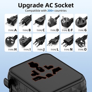 Worldplug Tất Cả Trong Một Pd 35W Điện Cắm Ổ Cắm Du Lịch Sạc <span class=keywords><strong>Adapter</strong></span> Thế Giới Quốc Tế Phổ Du Lịch Cắm <span class=keywords><strong>Adapter</strong></span> - Product Image 3