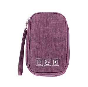 Custom Brand Waterproof Digital Power Bank Accessories Organizer Storage Zipper <strong>Bags</strong> <strong>Cable</strong> Organizer <strong>Bag</strong> - Product Image 2
