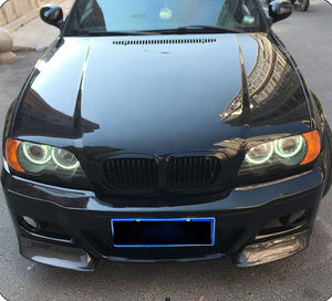 Esquinas delanteras de parachoques FANNER de <span class=keywords><strong>fibra</strong></span> de carbono, piezas de modificación exterior brillantes con fijación por tornillos JC-BME460205 para BMW E46 M3 2000-2006 - Product Image 6