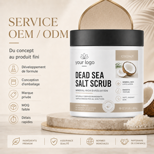 Exfoliante Corporal Premium de Calidad Spa ODM, Exfoliación Suave, Piel Radiante y Lisa, Para Todo Tipo de Piel, con Aceite de Coco y Sal del Mar Muerto - Product Image 2