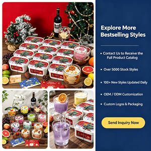 Bougie parfumée en forme de <span class=keywords><strong>sapin</strong></span> de Noël, vente en gros personnalisée, décoration de Noël faite à la main, souvenir de vacances, cadeau - Product Image 4