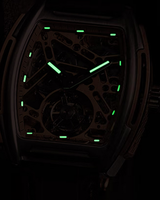 Montres mécaniques haut de gamme à tourbillon, avec squelette complet, de conception et de fabrication en usine, pour marque privée
