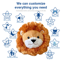 Oreiller en peluche lion en peluche personnalisé Oreillers en peluche lion en peluche animaux en peluche en peluche lion en peluche