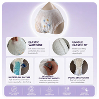 Serviettes hygiéniques anti-fuites, style culotte, haute absorption, non tissées, produits d'hygiène féminine