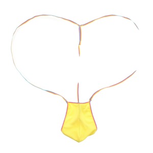 HL092 Spedizione Gratuita - Slip Sexy da Uomo, Tanga Monopezzo in Morbido Poliestere Liscio - Product Image 5