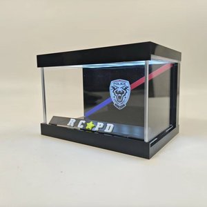 Tùy chỉnh Acrylic LED ánh sáng đứng với chiếu sáng hành động búp bê và thu hộp đồ chơi xe mô hình chiếu sáng hộp hiển thị - Product Image 3