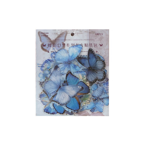 สติกเกอร์กระดาษตกแต่งลายบทกวีเช็คสเปียร์แบบเรโทร 40 แผ่น/แพ็ค สำหรับงานคอลลาจ DIY วันหยุด - Product Image 6