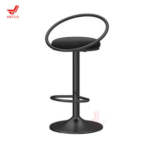 Tabouret de bar pivotant moderne pour la maison, la cuisine, le comptoir, le club, la cave à vin - Product Image 1