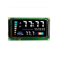 Module d'affichage graphique LCD COB Huaxin 128x64, type STN/FSTN, interface SPI avec rétroéclairage LED pour applications de compteur industriel