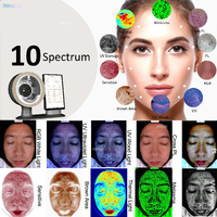 Analyseur de peau M17, scanner facial, analyseur de peau professionnel, analyseur de peau esthétique, appareil facial