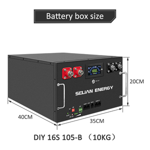 SelianEnergy 48V 105Ah 5KWH Pack de batterie solaire au lithium Système d'énergie solaire 8000 cycles pour la maison Batterie de stockage d'énergie LiFePO4 - Product Image 4