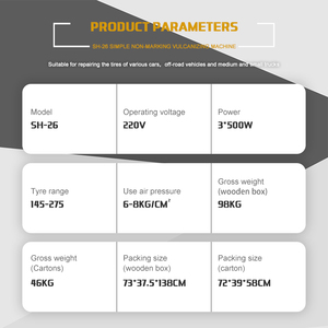 고무 및 타이어 기계 슬리퍼 자동차 타이어 수리 가황기 기계 멀티 Functiontire 온도 가황기를 조정 - Product Image 4