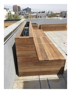 Vente en gros de canapés de jardin en teck extérieur en <span class=keywords><strong>bois</strong></span> de teck naturel véritable pour villas - Product Image 6