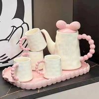 Service à thé en céramique nordique, coffret cadeau pour salon, table basse, usage domestique