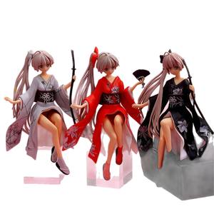ฟิกเกอร์โยสึกะ โซระ คาซูกาโนะ ชุดกิโมโน วัสดุพีวีซี โมเดลตัวละครอนิเมะ ของเล่นสะสม ตุ๊กตาการ์ตูน ของตกแต่งเคสคอมพิวเตอร์และโต๊ะทำงาน - Product Image 5