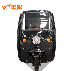 <span class=keywords><strong>Vente</strong></span> chaude 2022 Tricycle électrique à 3 roues fermé Tricycle express Vélo/Tricycle de livraison de nourriture Batterie au plomb utilisée dans les voitures - Product Image 4