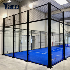 1x2m, 1x3m Powder Coated 4mm Welded <strong>Wire</strong> <strong>Mesh</strong> with Frame for Padel - Product Image 6