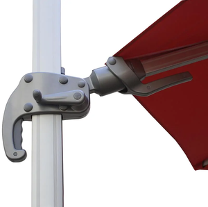 Sombrilla de Jardín para Exteriores, Sombrilla de <span class=keywords><strong>Patio</strong></span> con Base Giratoria Resistente, Sombrilla Romana en Cantilever - Product Image 5