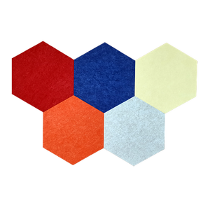Meilleures ventes 2025 Panneaux muraux insonorisés hexagonaux tendance Design géométrique moderne pour le salon et la salle <span class=keywords><strong>de</strong></span> jeux - Product Image 6