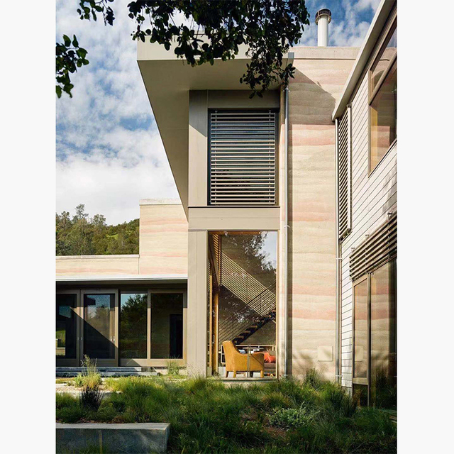 2026 Popular Chinese Exterior Wall Flexible Thin Slate Stone Veneer Sheet Ms Rammed Earth Board 580x2400mm