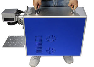 Nouvelle machine de marquage et de gravure au laser à fibre portable mini 30W 20W refroidie par air prenant en charge les formats DXF/PLT/BMP - Product Image 2