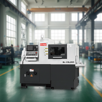 Tour CNC 5 axes à double broche BL-CSL205/265 avec système de commande FANUC, mini centre de tournage doté de fonctions numériques, capacité de travail moyenne
