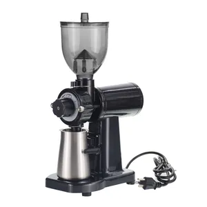Ecocoffee elektrikli kahve değirmeni ED500 kahve değirmeni makinesi kahve çekirdeği değirmeni makinesi düz çapak taşlama makinesi 220V