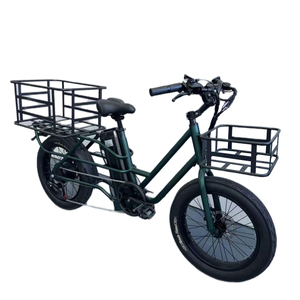 Vélo électrique pour adultes avec batterie au lithium amovible 48v 250W longue queue et chargement frontal espace de chargement - Product Image 3