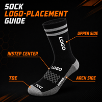 Chaussettes de sport pour hommes, chaussettes de basket-ball athlétiques, design personnalisé, chaussettes de sport confortables, respirantes, résistantes à la transpiration, chaussettes de sport personnalisées