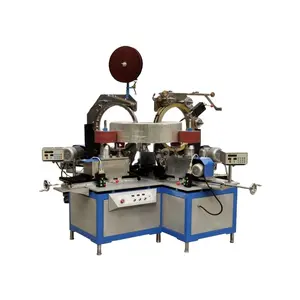 Automatic super big toroidal winding and taping machine