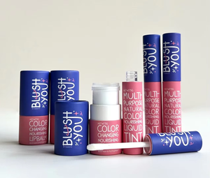 Biodegradable Lip Balm <b>Paper</b> Packaging Twist up 50gDeodorant Container with Lid Customize Design Kraft Body <b>Butter</b> <b>Paper</b> Tube - Product Image 1