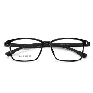 Montura de Gafas Rectangulares Tr90 2005 56-16-140 Unisex, Montura Completa Resistente a Impactos, Diseñadas en Corea - Product Image 1