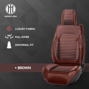 Marcan Marcan LEIISURE Stylish Stripe & Pattern Car <b>Interior</b> <b>Accessories</b> 360 Degree Full Covered Fabric Car Seat Covers - Product Image 1