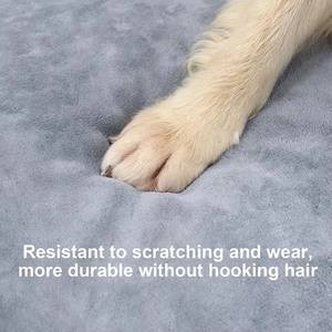 Cama ortopédica para perros, espuma viscoelástica, rectángulo clásico, funda de terciopelo Extra grande mediana, extraíble, lavable para perros y gatos, uso para la vida - Product Image 6