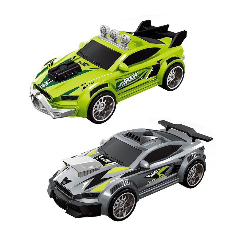 レールハンドローリングスロットカーバッテリー式スロットカー
