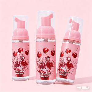 Rimocoo <span class=keywords><strong>Mousse</strong></span> Detergente all'Essenza di Frutta e Riso, Ciliegia e Fragola, Detergente Schiumogeno per il Viso per Pelli Sensibili - Product Image 3